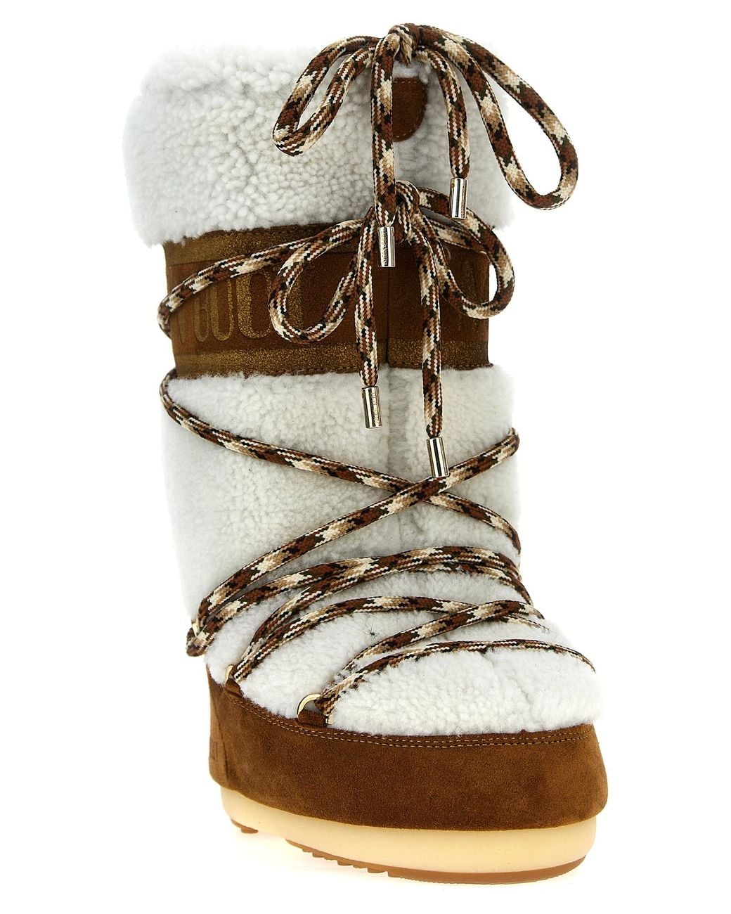 Moon Boot Natural 'Lab69 Icon' Boots