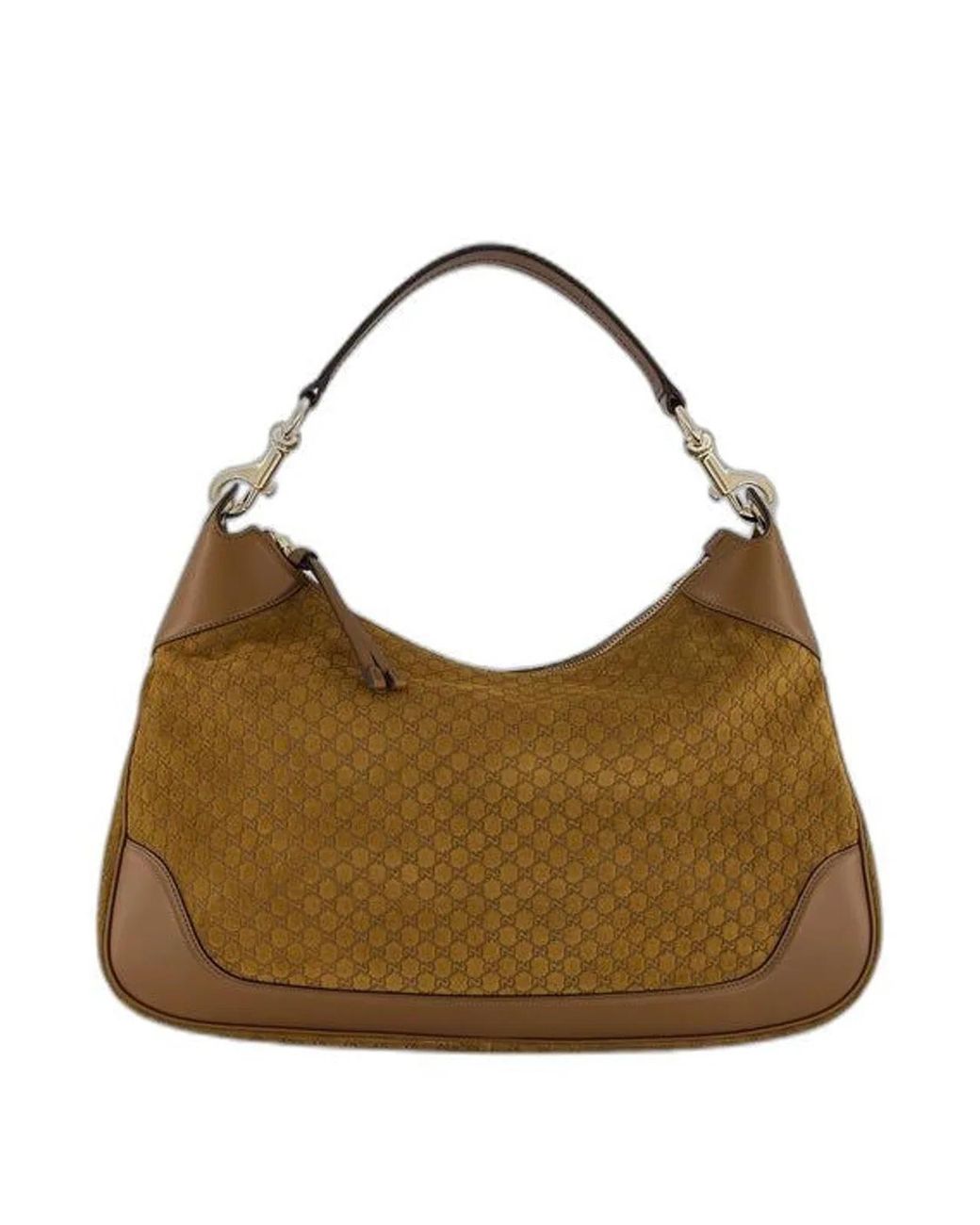 Gucci Brown B Medium Shoulder Bag