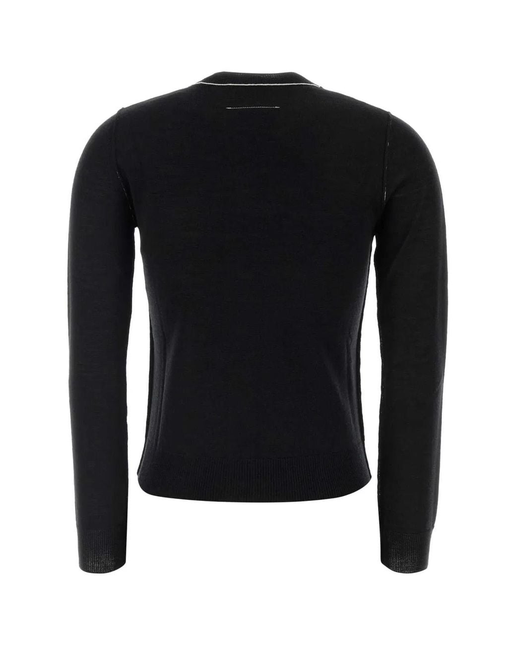 MM6 by Maison Margiela Black Sweater