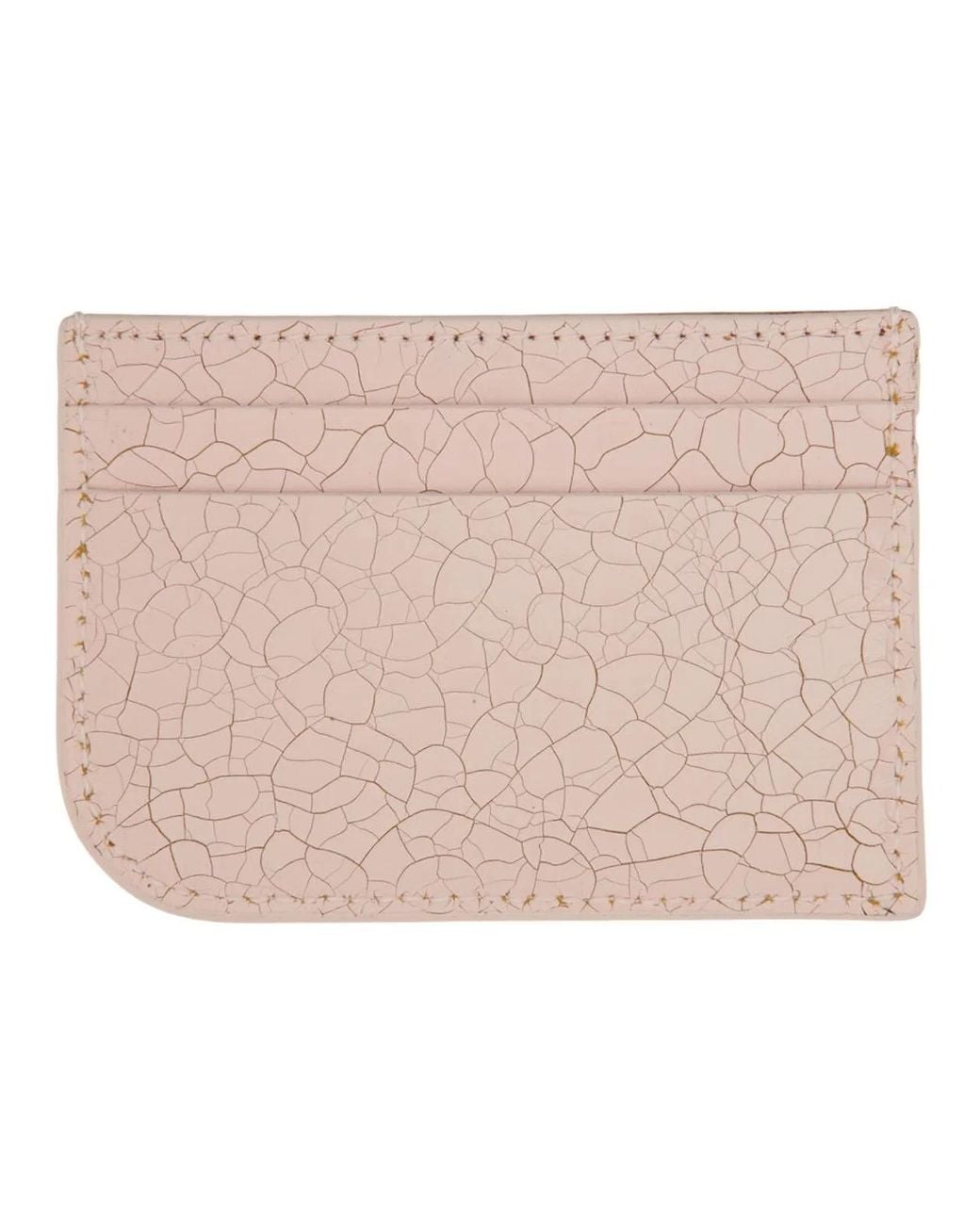 McQueen Pink Leather Card Holder