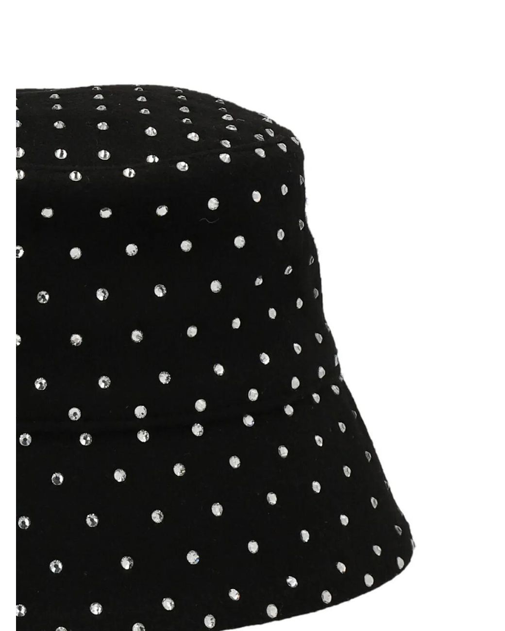Ruslan Baginskiy Black Crystal Bucket Hat