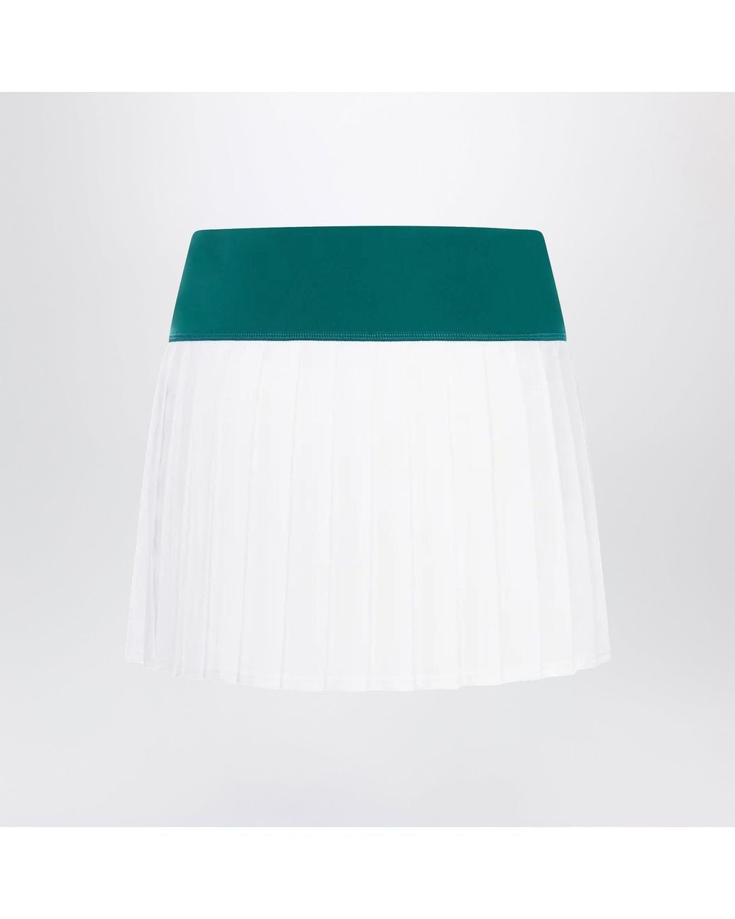 Miu Miu X New Balance Green Pleated Mini Skirt