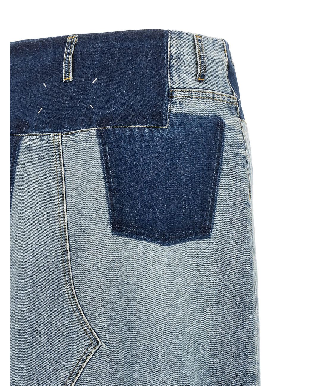 Maison Margiela Blue Denim Skirt