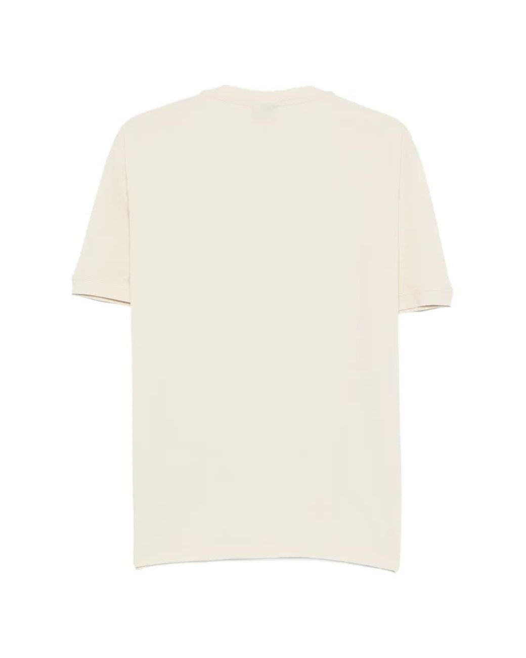 EA7 Natural Emporio Armani Logo Series Short-Sleeved T-Shirt for men
