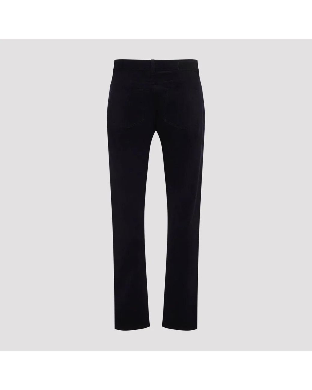 Giorgio Armani Blue Dark 5 Pockets Pants for men