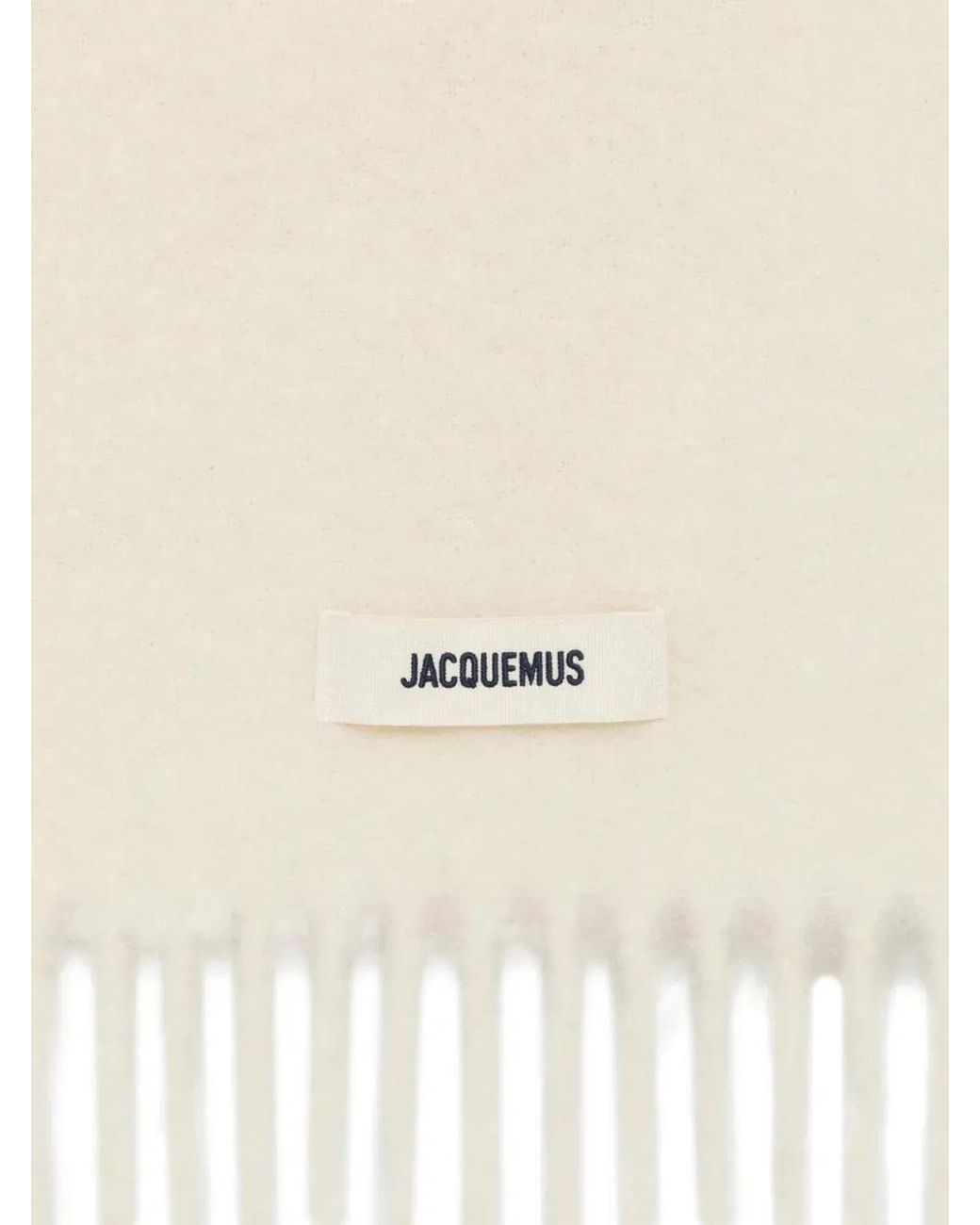 Jacquemus White Lecharpe Carro for men