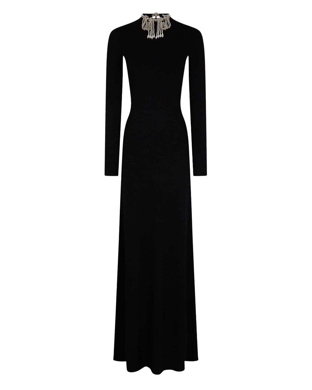 Rabanne Black Viscose Polyamide Dress