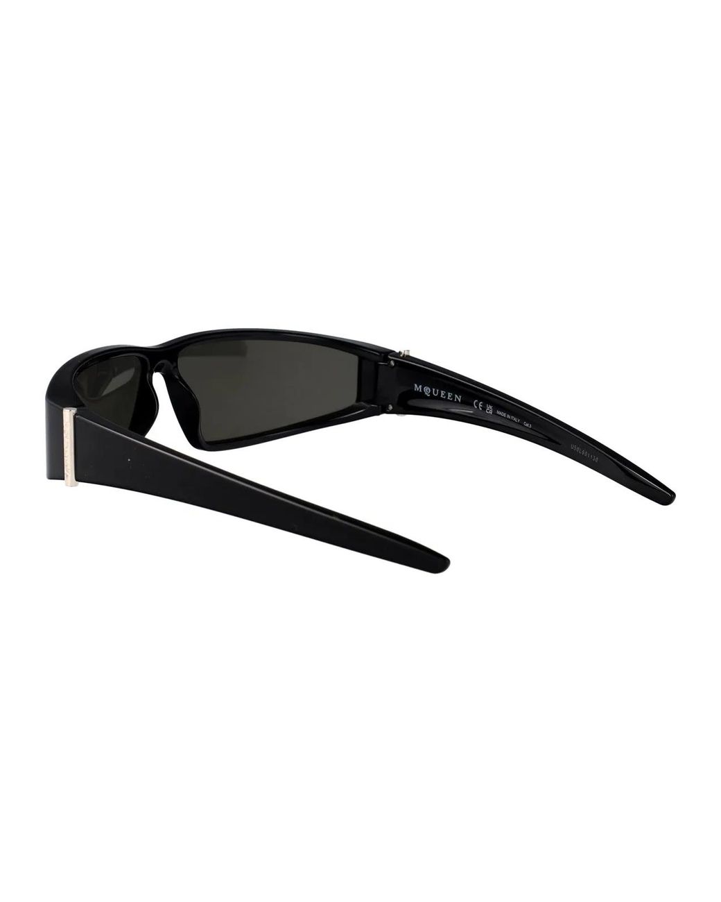 McQueen Black Bio Injection Sunglasses