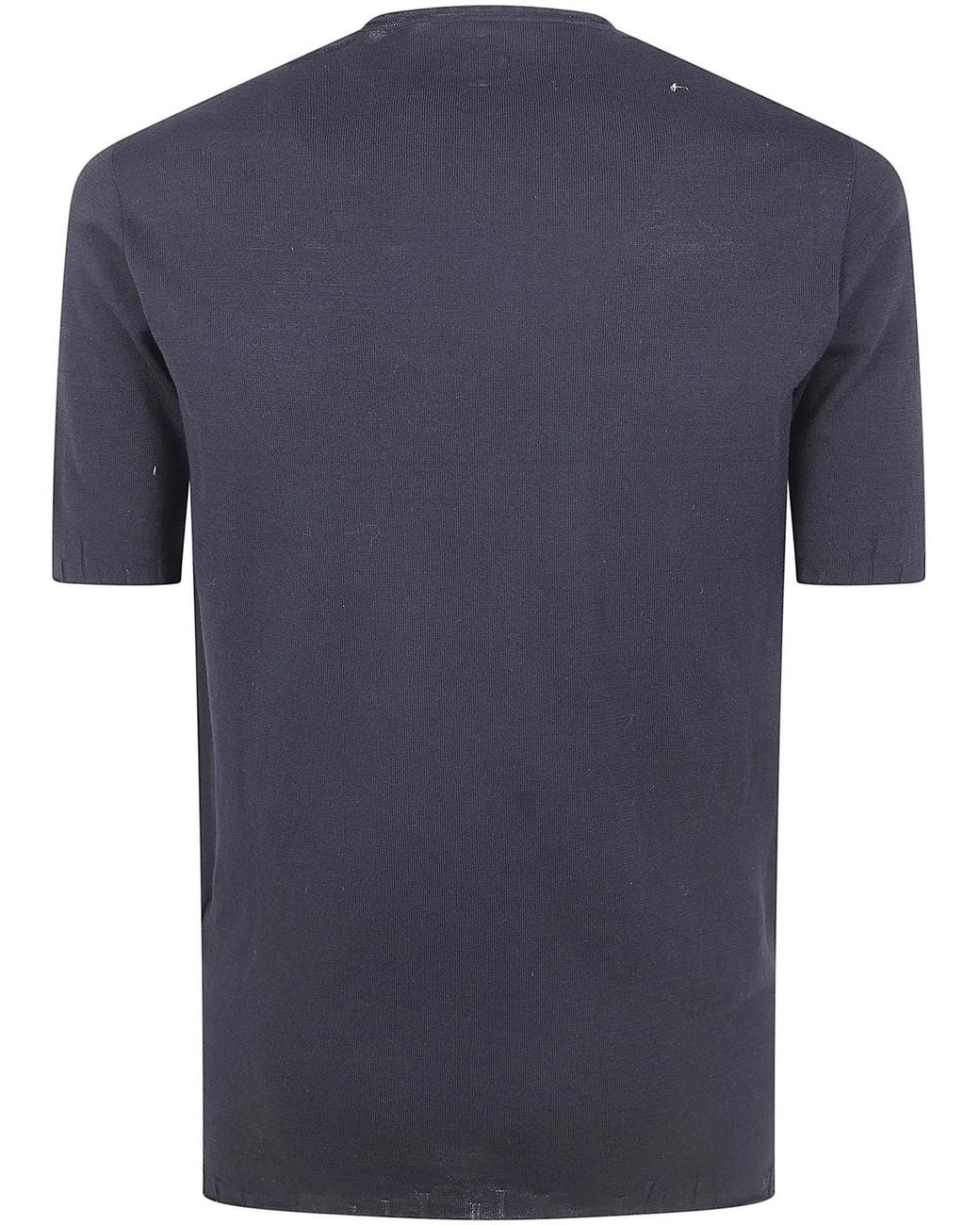 MD75 Blue Round Neck Sweater for men