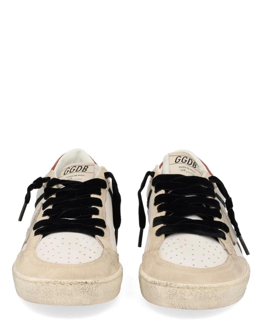 Golden Goose Deluxe Brand Brown Ball Star Leather Upper Suede Toe A