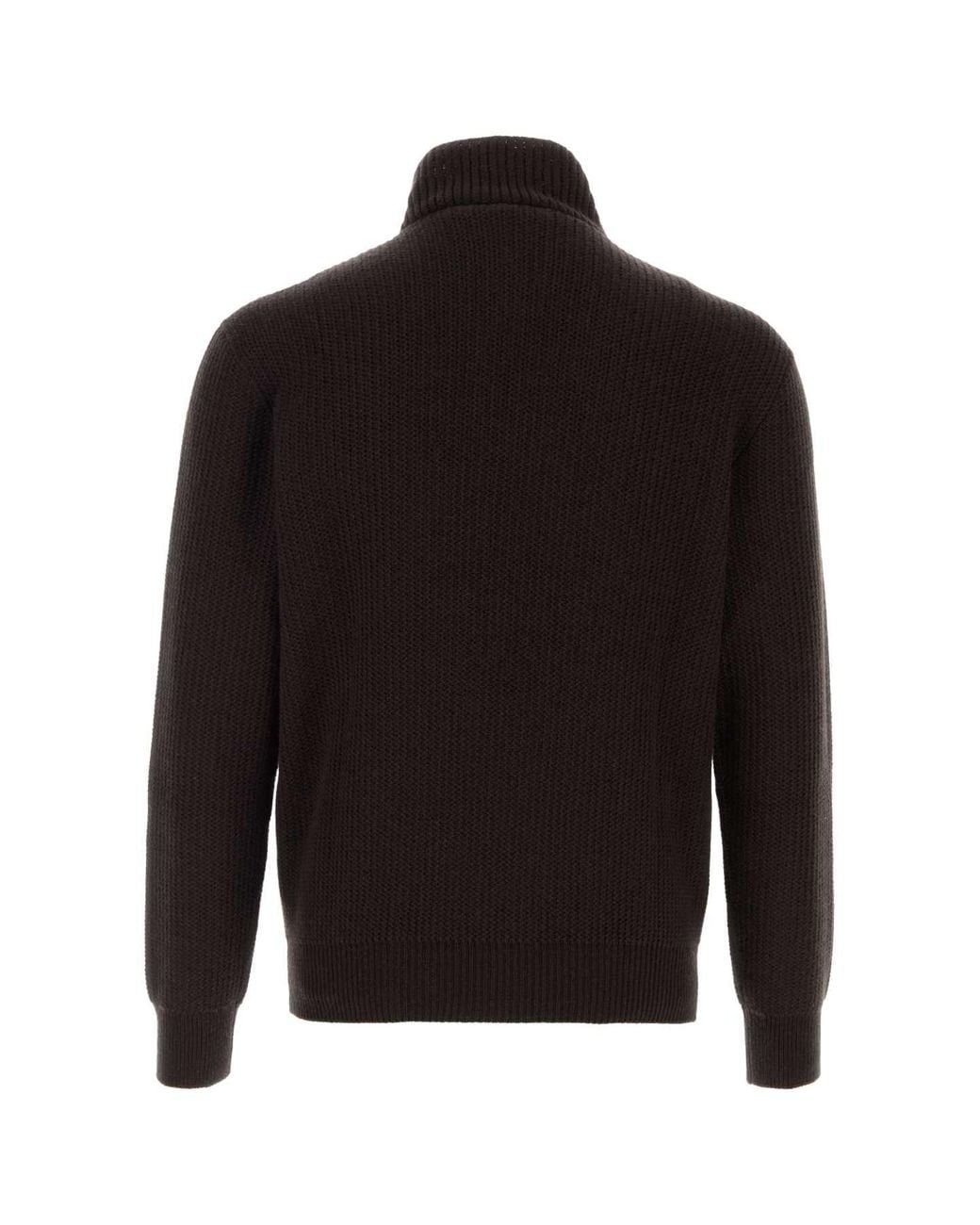 Brioni Black Mockneck for men