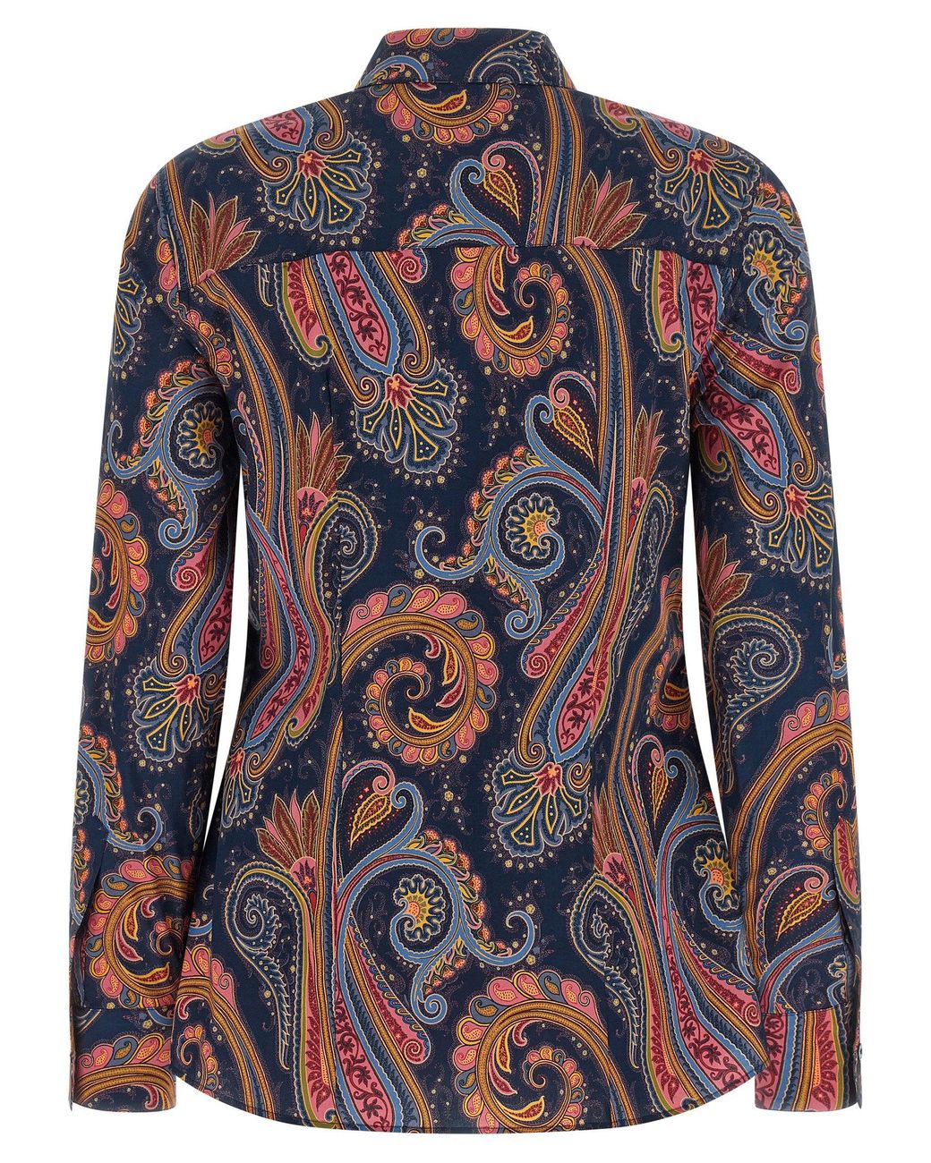 Etro Blue Floral Paisley Shirt