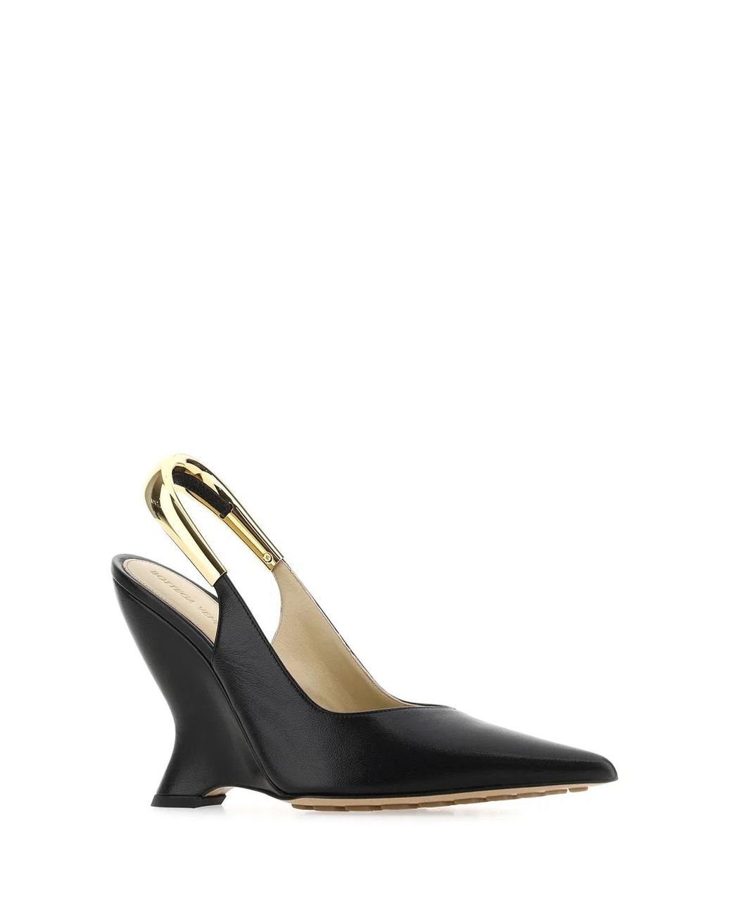 Bottega Veneta Black Punta Pump