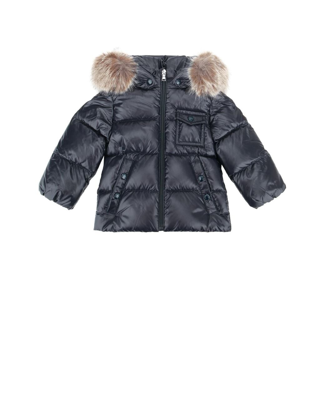Moncler Blue K2F Kids Puffer Jacket