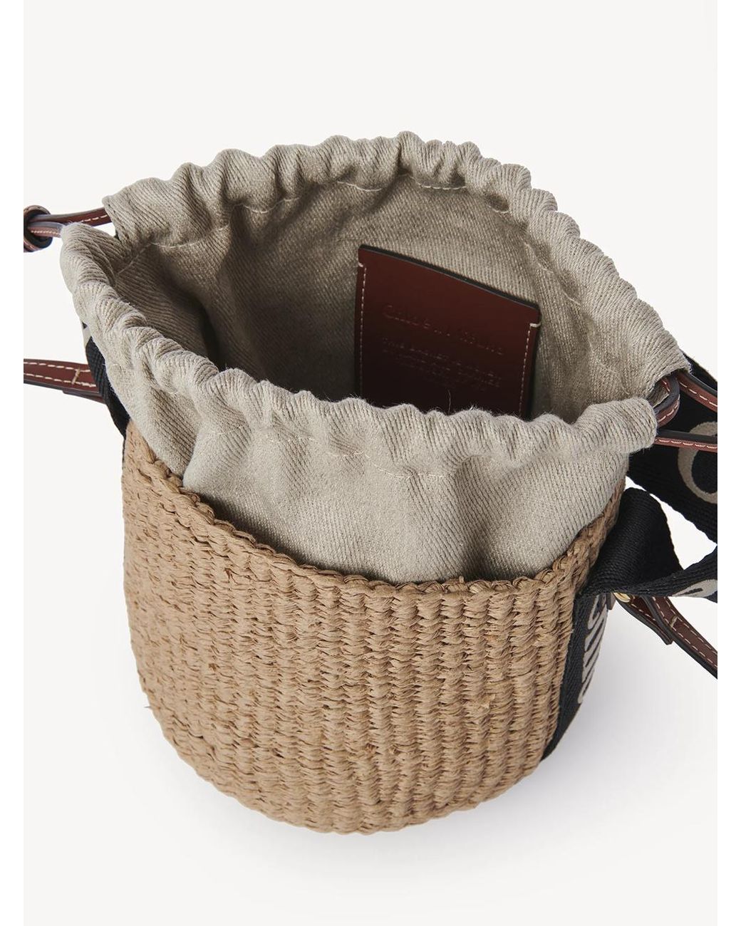 Chloé Multicolor Woody Small Basket Bag