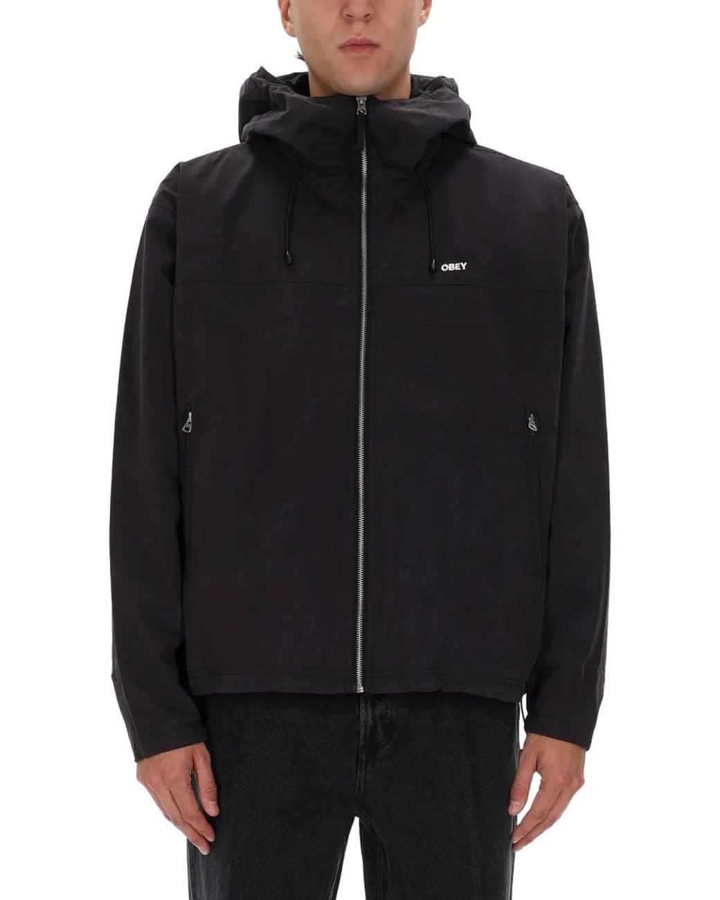 Obey Black "Vista" Jacket for men