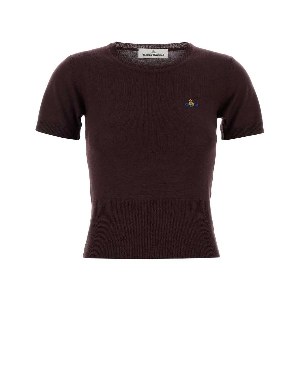 Vivienne Westwood Black Crew Neck Top