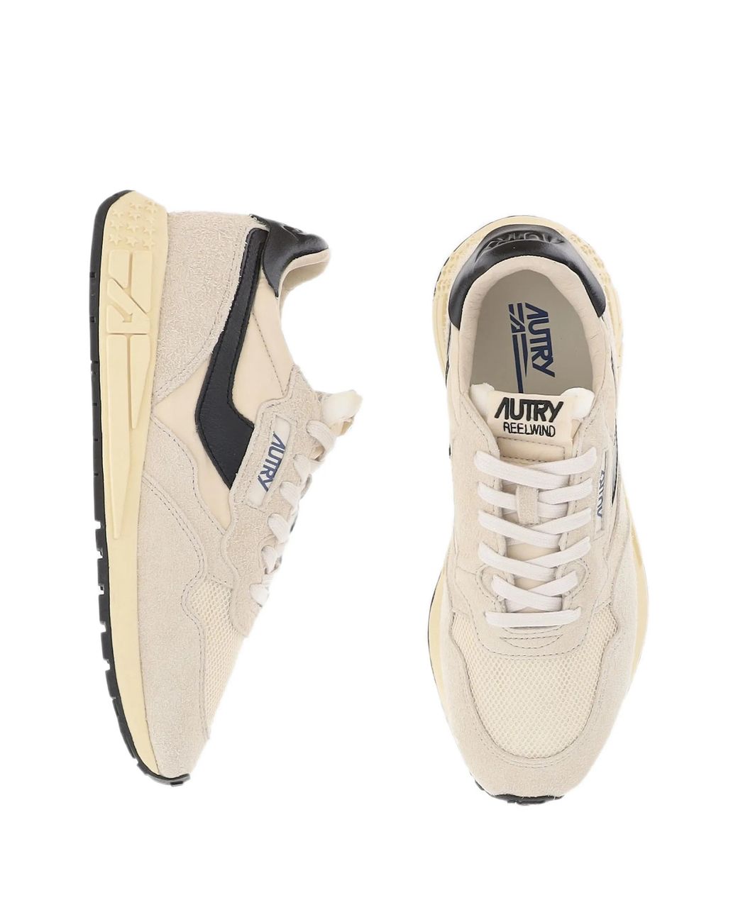 Autry White Reelwind Low Sneakers for men