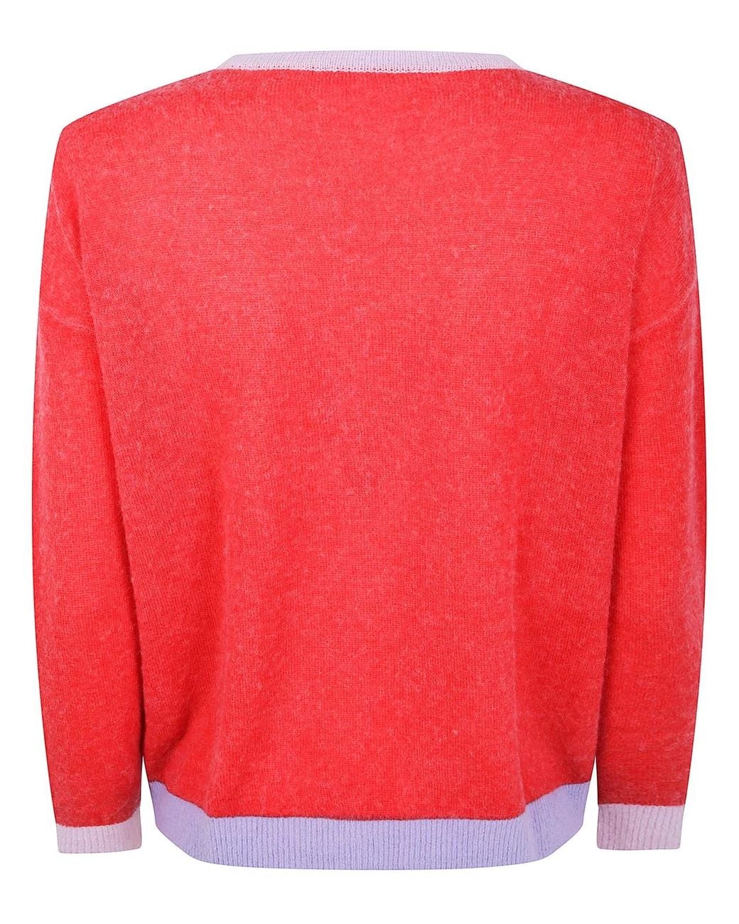 In bed with You Red Wide Sleeves V Neck Cardigan