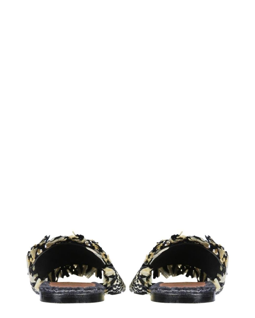 De Siena Shoes White "Tamires" Sandals