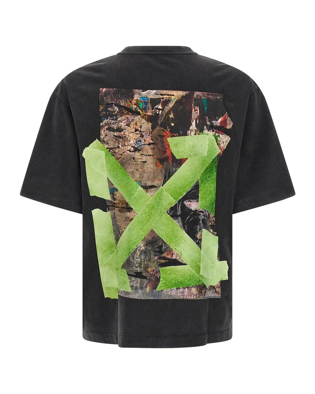 Off-White c/o Virgil Abloh Black 'Bacco Arrow Skate' T-Shirt for men