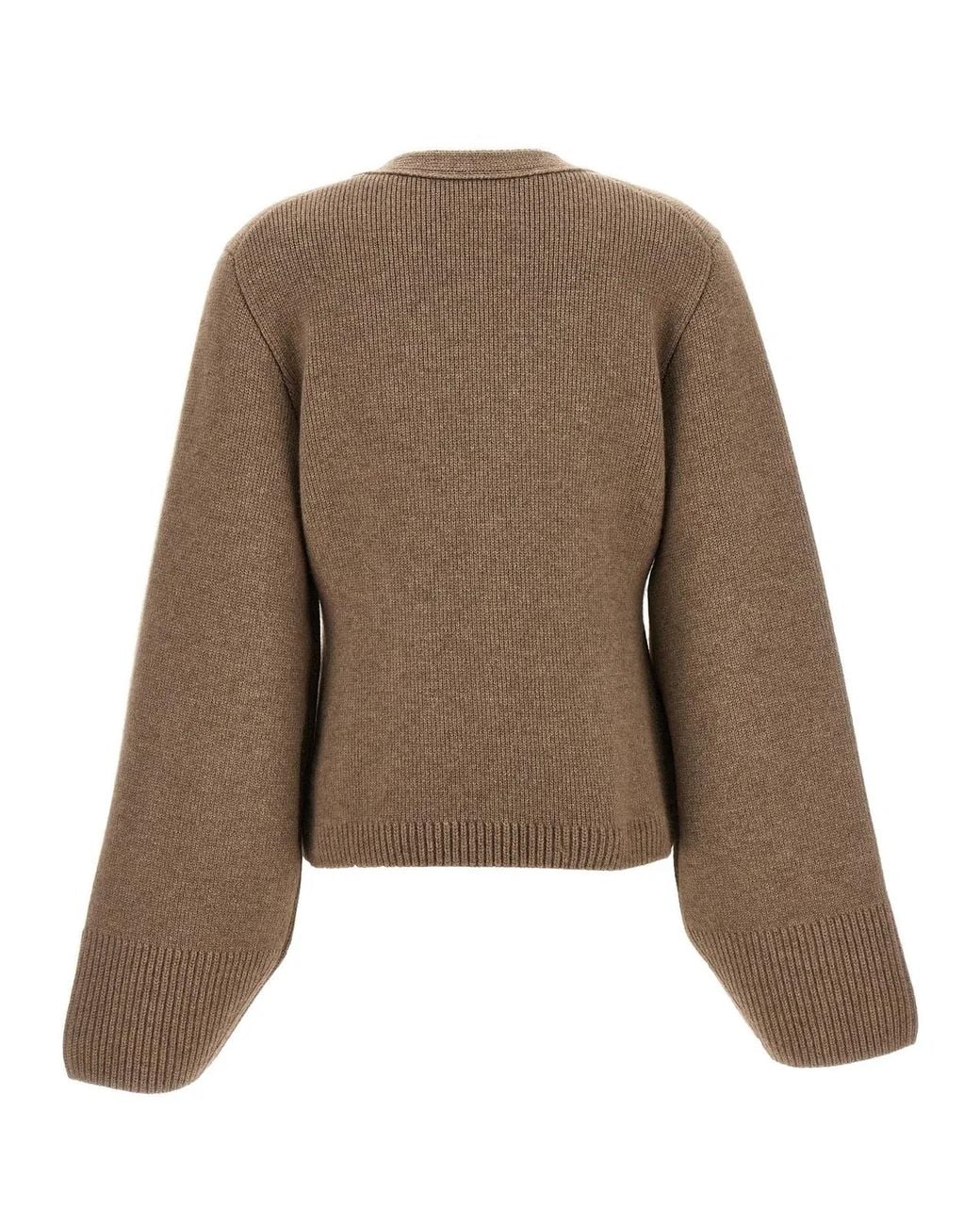 Khaite Brown Scarlet' Cardigan