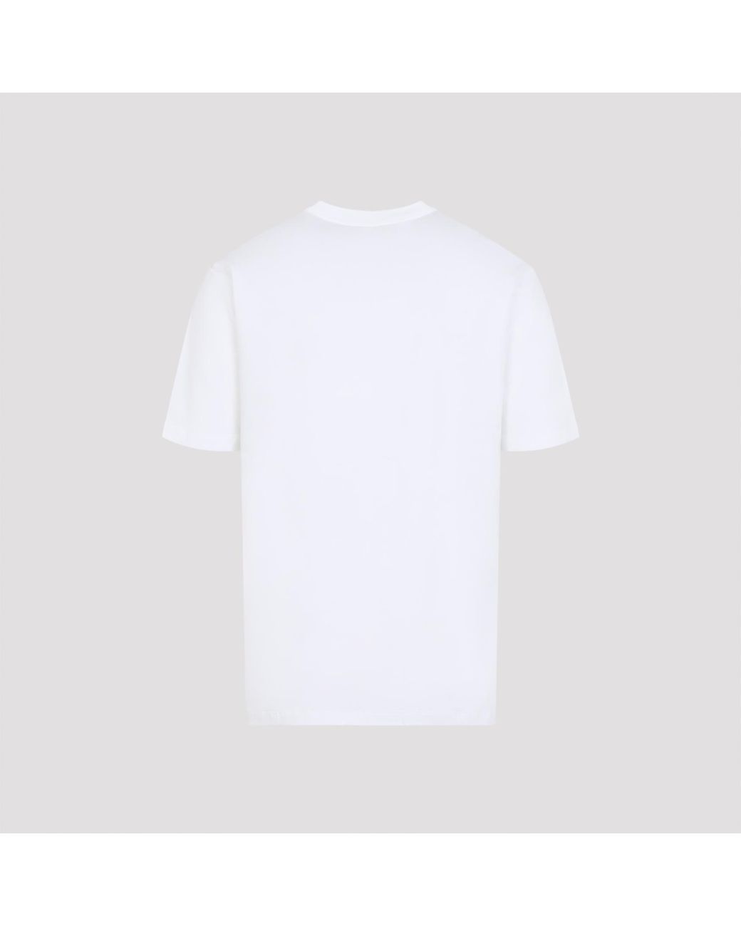 Kiton White Cotton T-Shirt for men