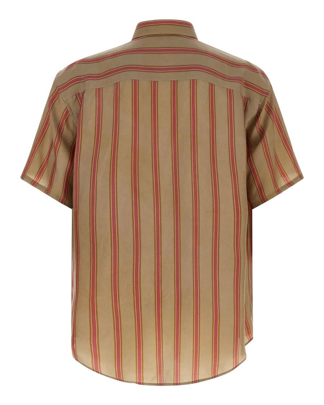 Saint Laurent Brown 'Cassandre' Shirt for men