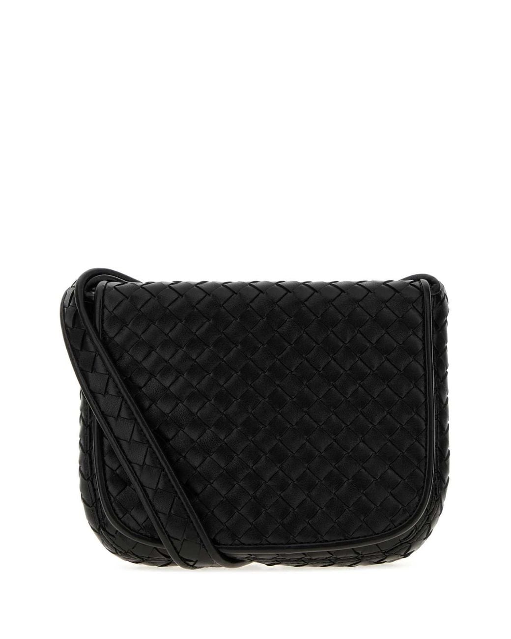 Bottega Veneta Black Veneto Small Postina for men