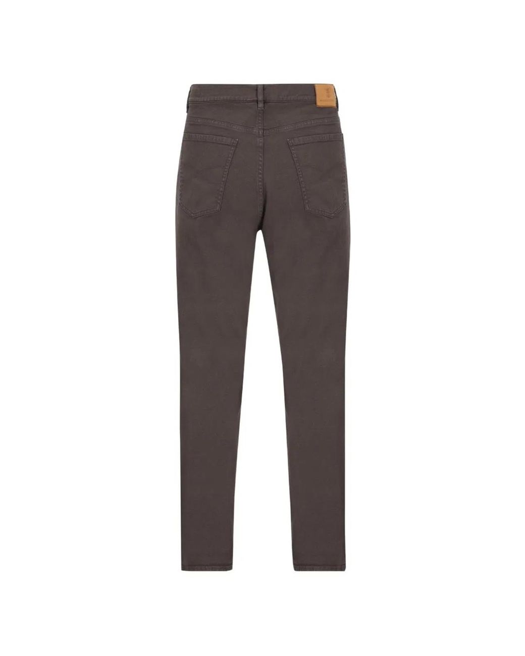 Brunello Cucinelli Gray Five Pockets Jeans for men