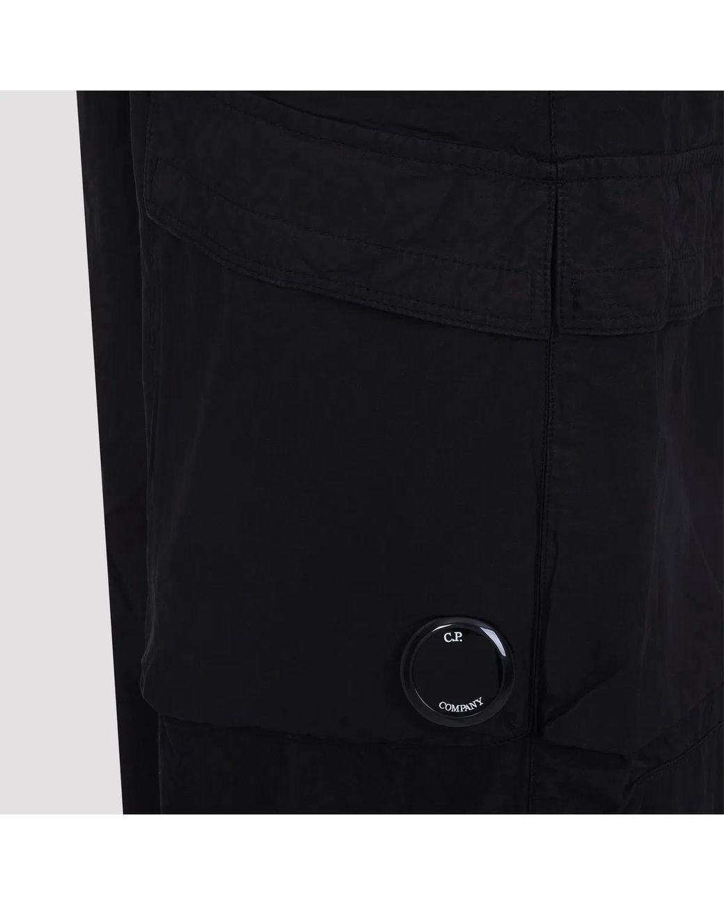 C P Company Black C.P.Company Cotton Trousers for men