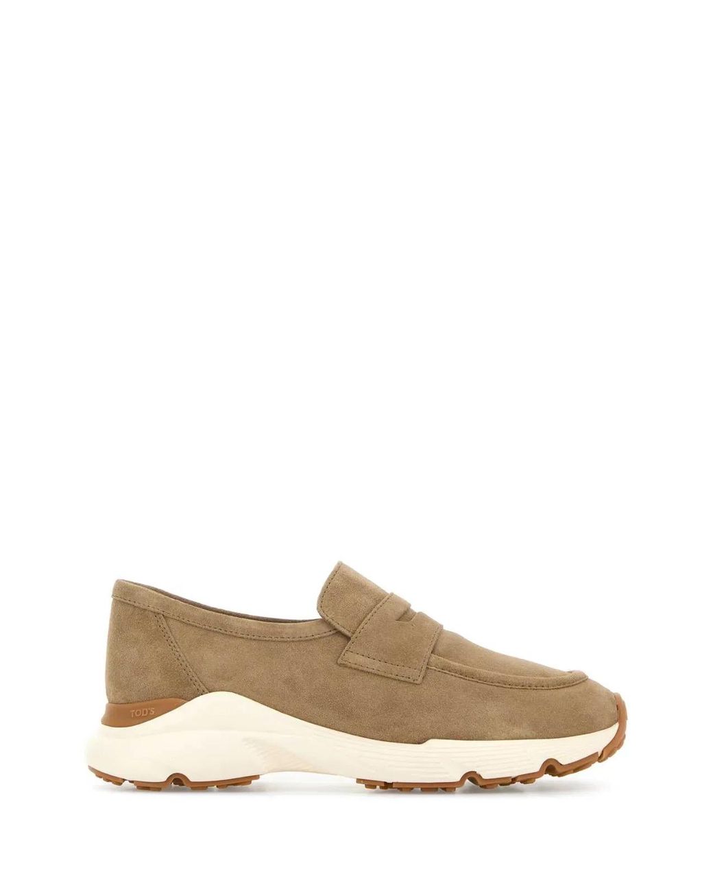 Tod's Multicolor Dove Suede Loafers