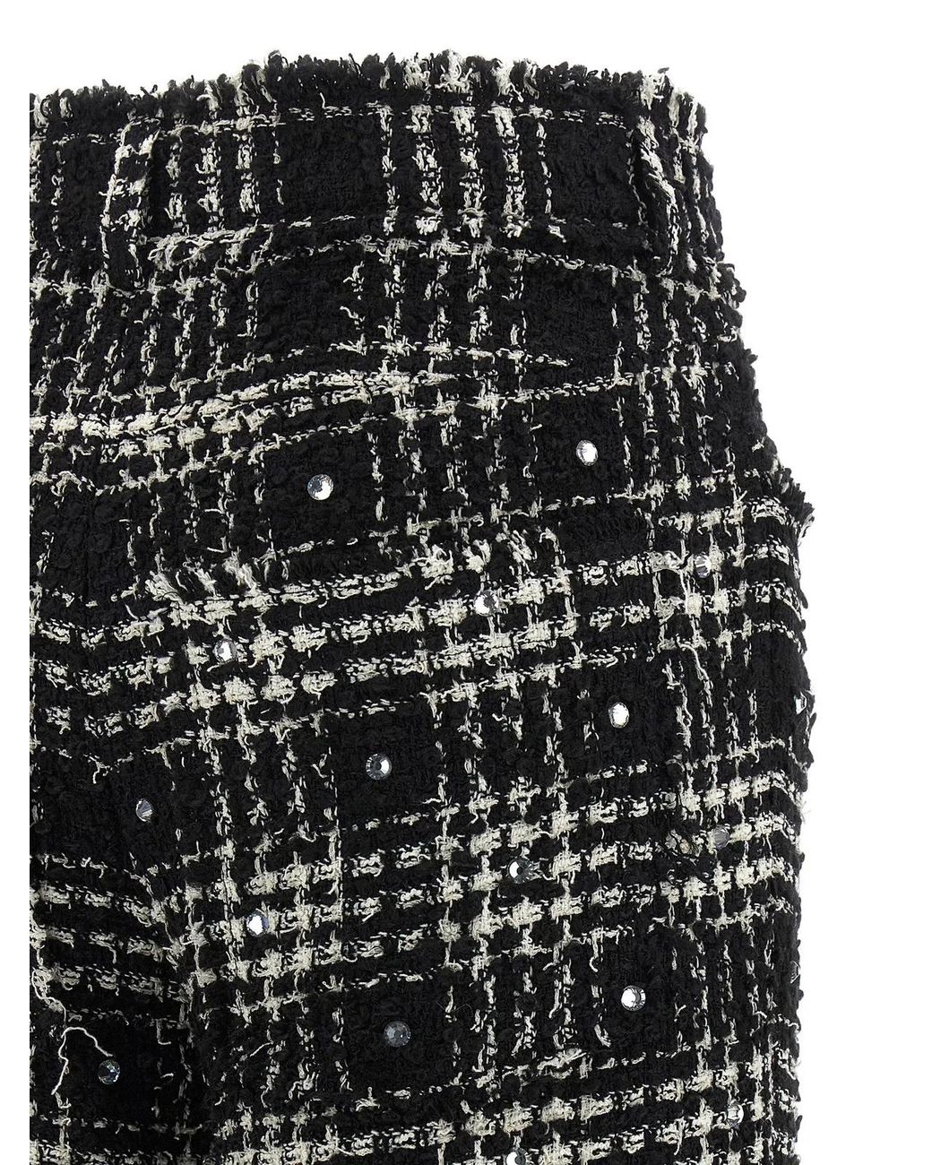 GIUSEPPE DI MORABITO Black Prince Of Wales Pants