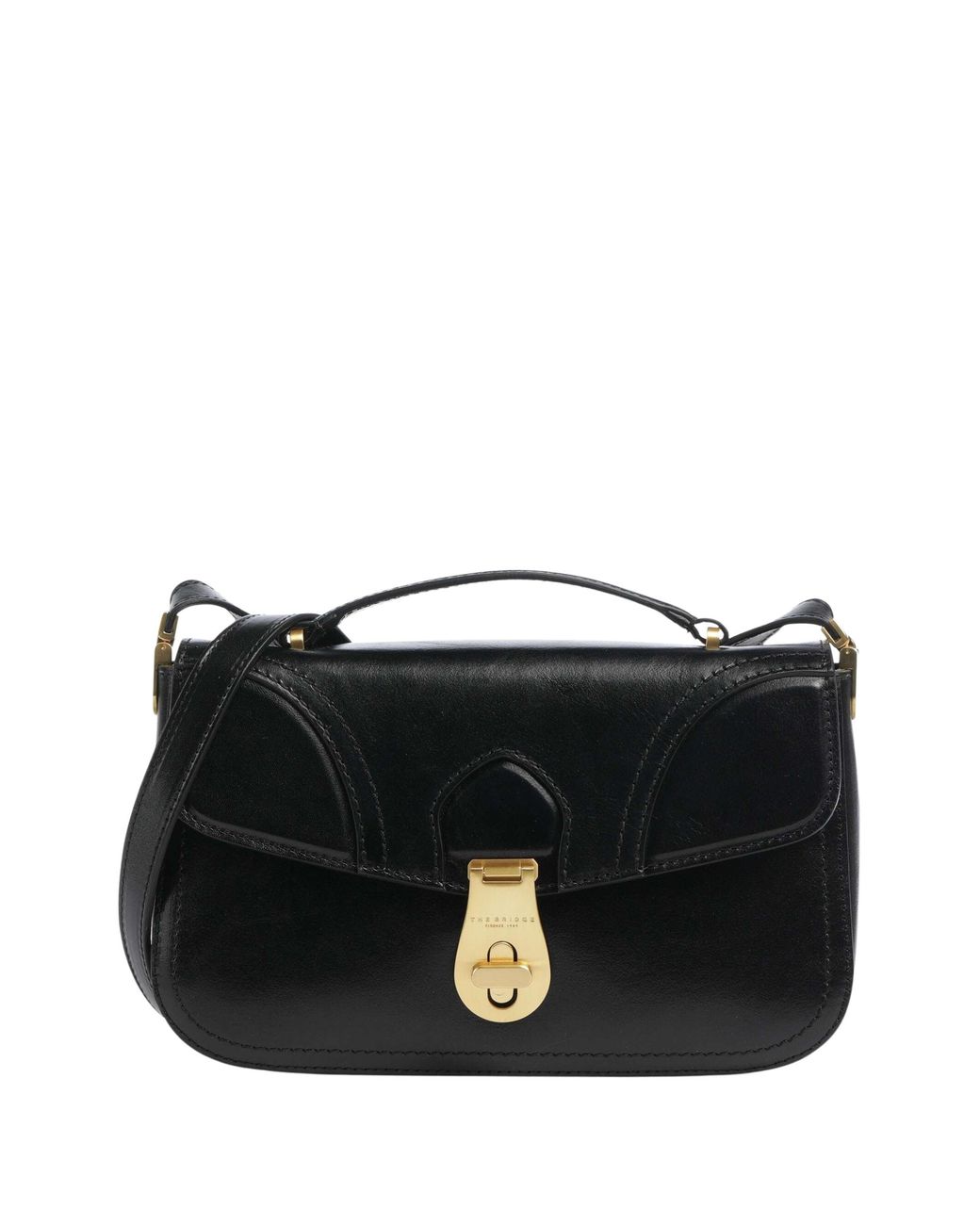 The Bridge Black Mia Crossbody Bag