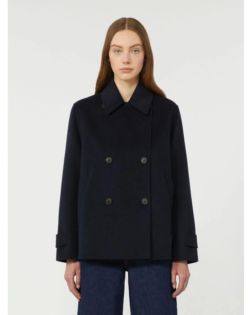 Weekend by Maxmara Blue Wkdfantino Short Coat