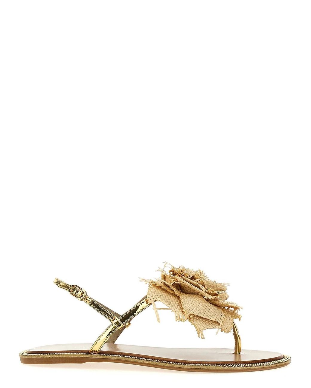 Le Silla Metallic 'Rose' Sandals