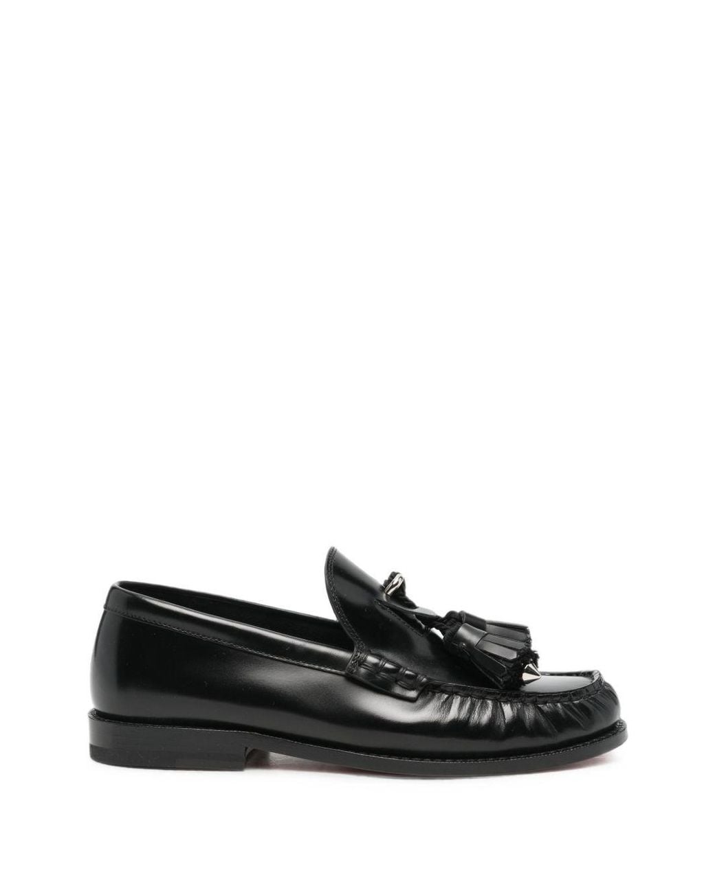 Christian Louboutin Black Rochelle Leather Loafers