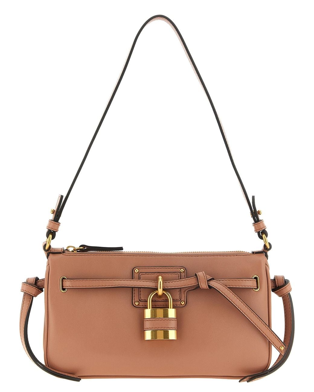 Chloé Brown 'Paddington Sling' Mini Clutch