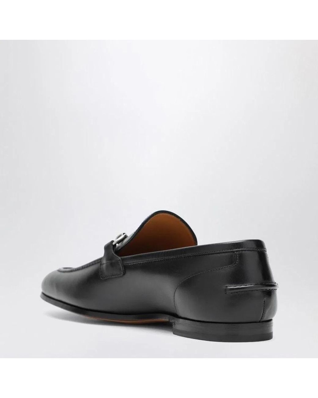 Gucci Black Moccasin With Buckle for men