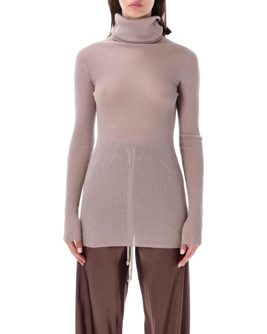 Rick Owens Multicolor Ribbed Knit Tube Top