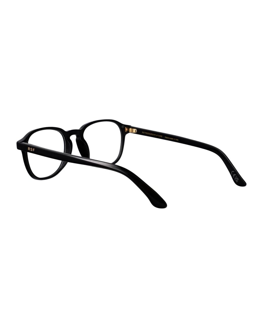 Retrosuperfuture Black Acetate Glasses
