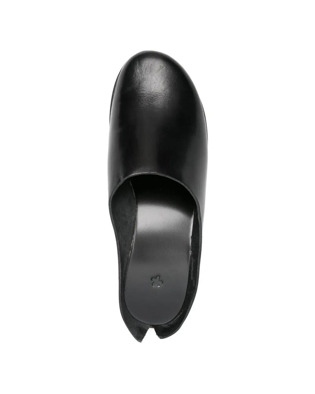 Daniela Gregis Black "Clog" Low Sabot Mule