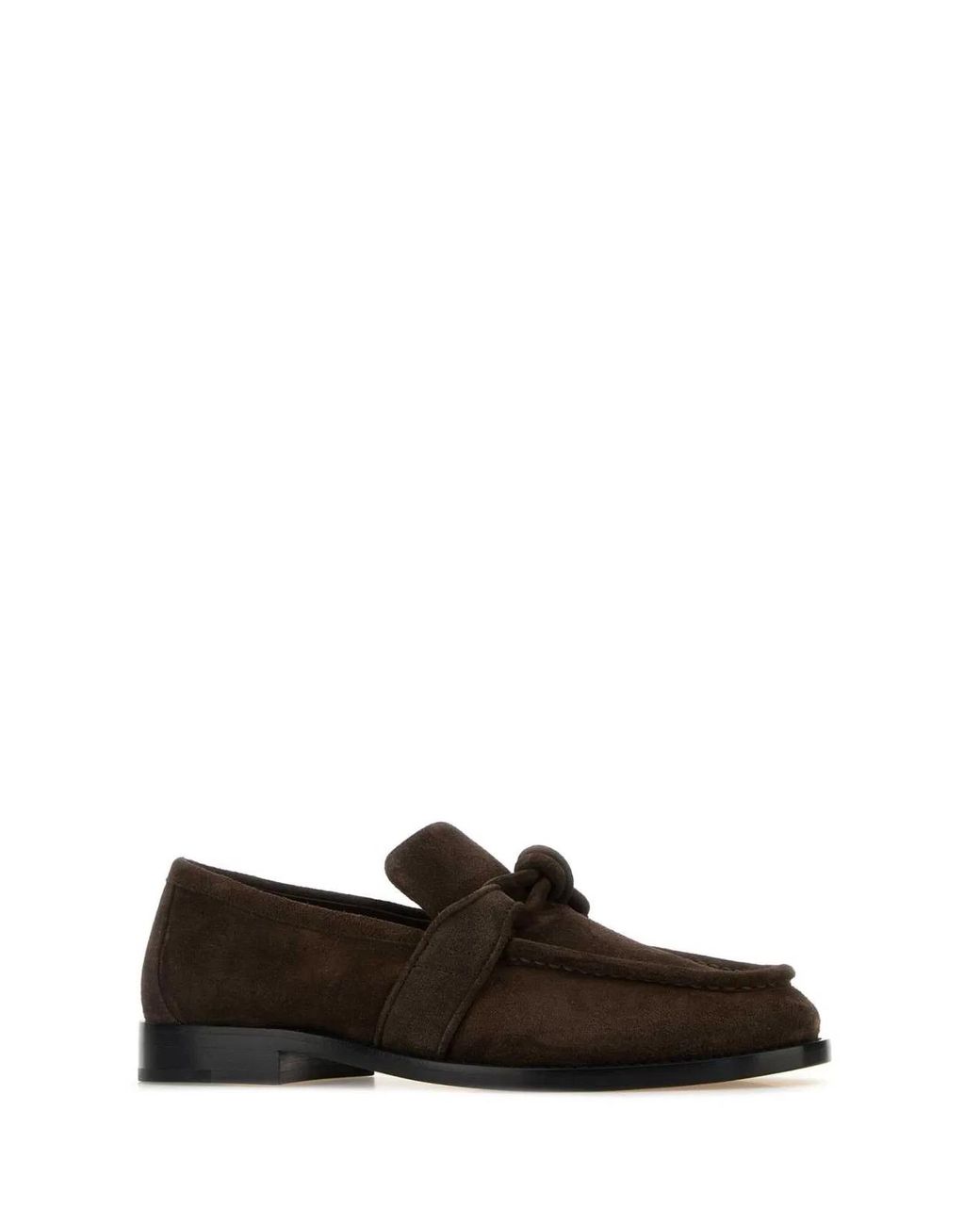 Bottega Veneta Black Astaire Loafer Leather Knot Detail