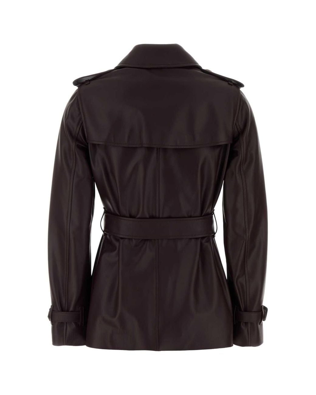 Burberry Black Kensington Jkt Lth