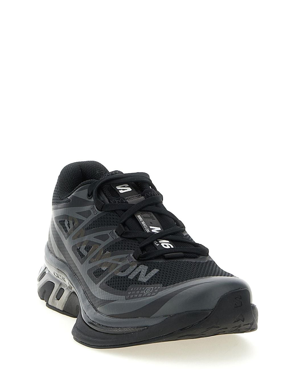 MM6 by Maison Margiela Black 'Xt' Sneakers X Salomon