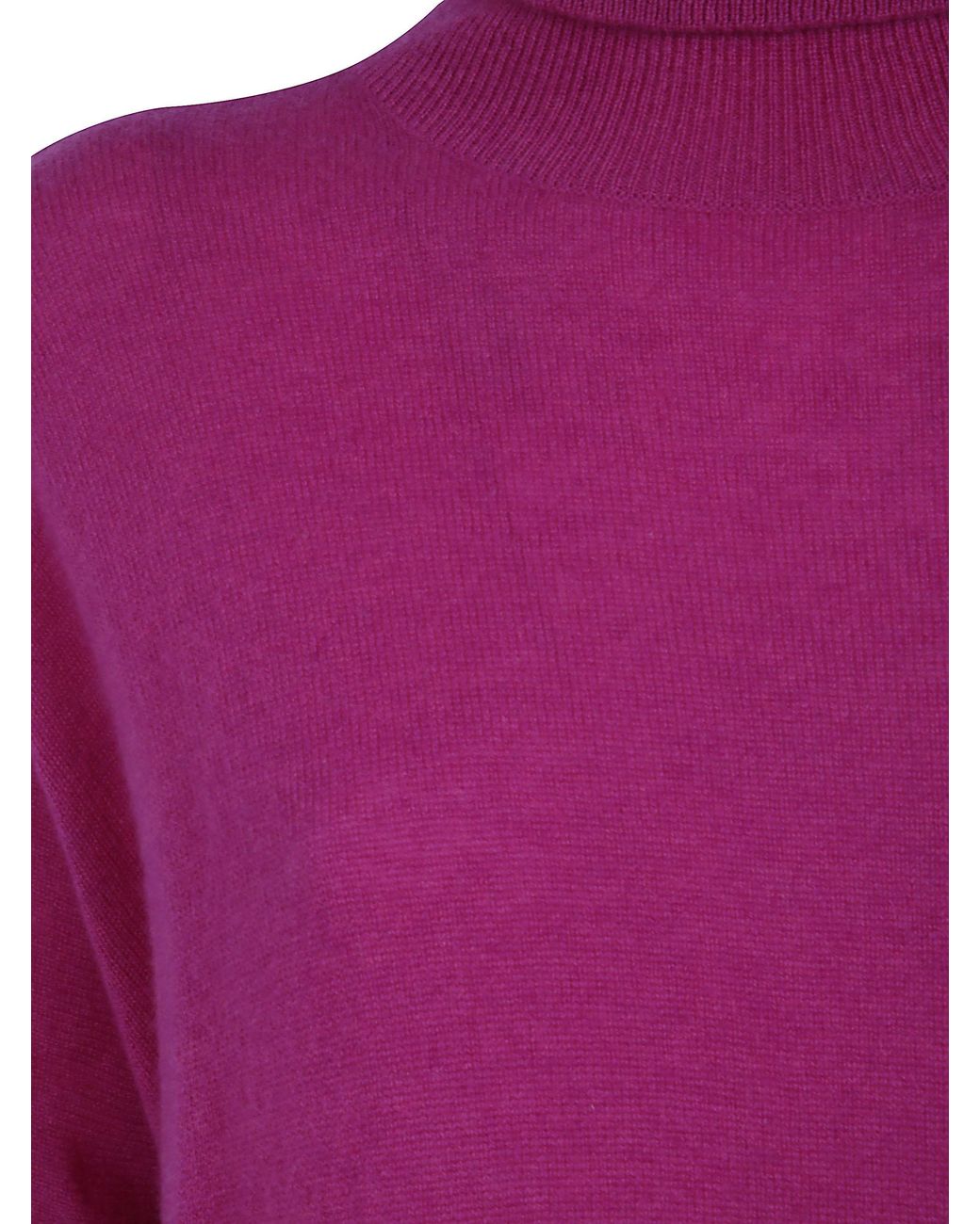 ABSOLUT CASHMERE Purple "Clara" Turtle Neck Sweater