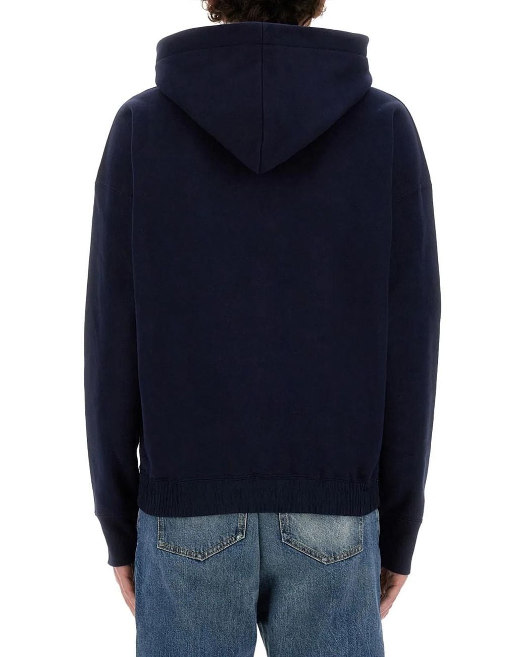 Saint Laurent Blue Classic Hoodie for men