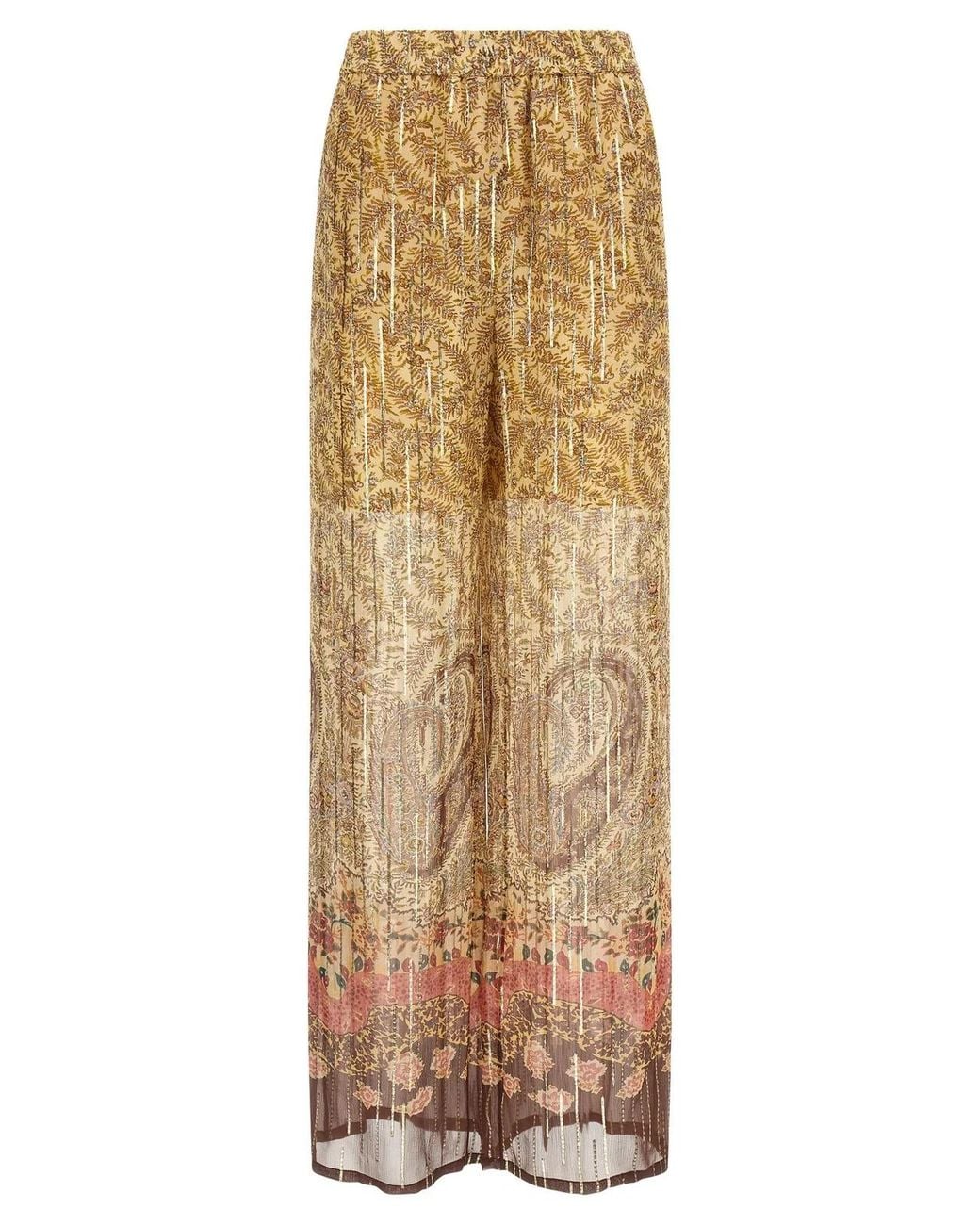 Valentino Garavani Natural 'Voyage Imaginaire' Pants