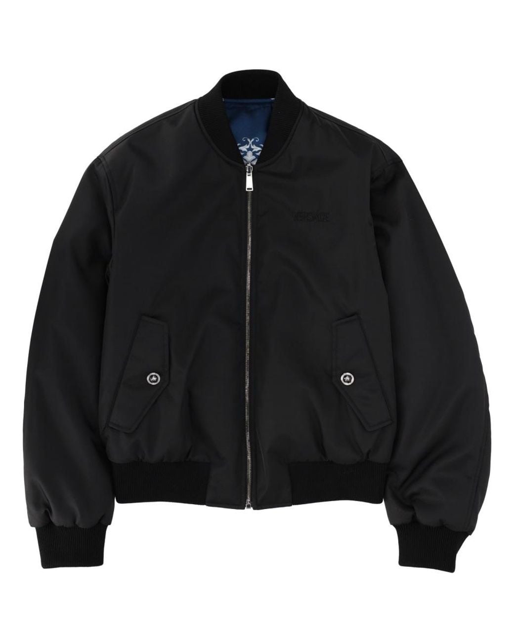 Versace Blue Reversible Jacket for men