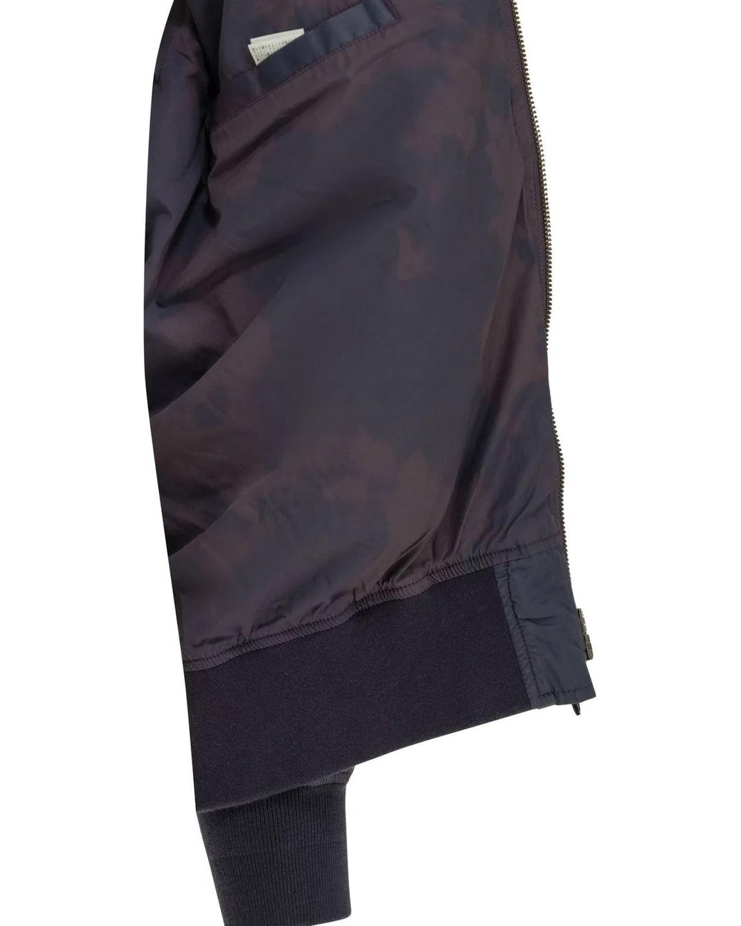 Beams Plus Blue Mil Flight Nylon Cotton Polyurethane Bomber Jacket for men
